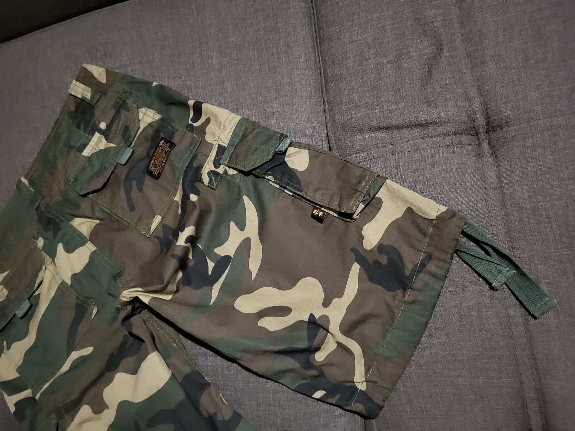Шорты Alpha industries 32 M multicam камуфляж милитари