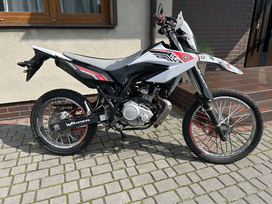 Yamaha YZF R125 WR 125 R Enduro Super stan! Filmik! Transport!