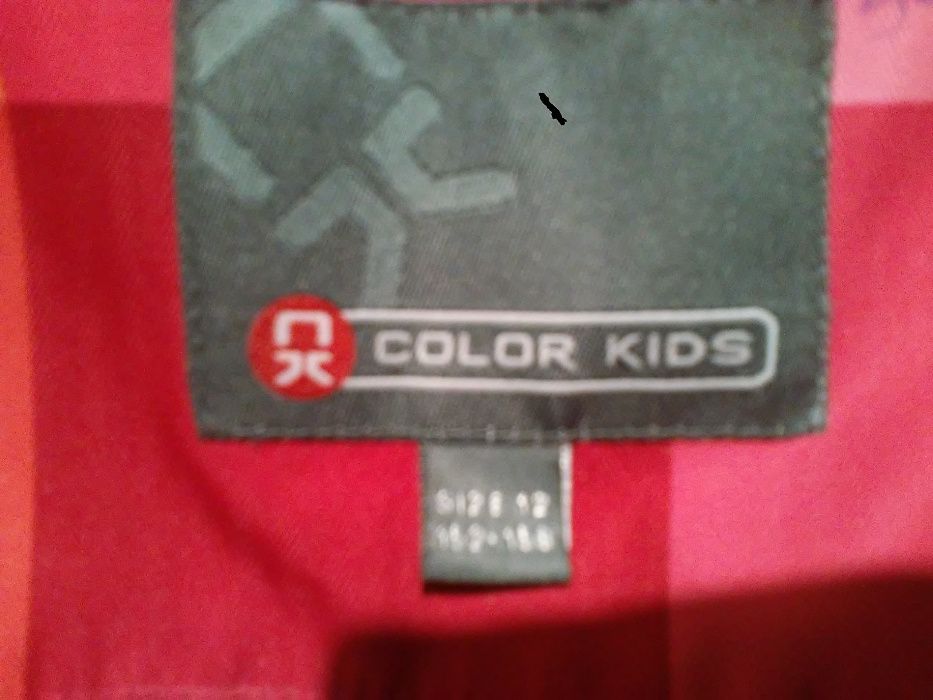 kurtka SoftShell termoaktywna Color Kids-membrana 5000, 152/158cm