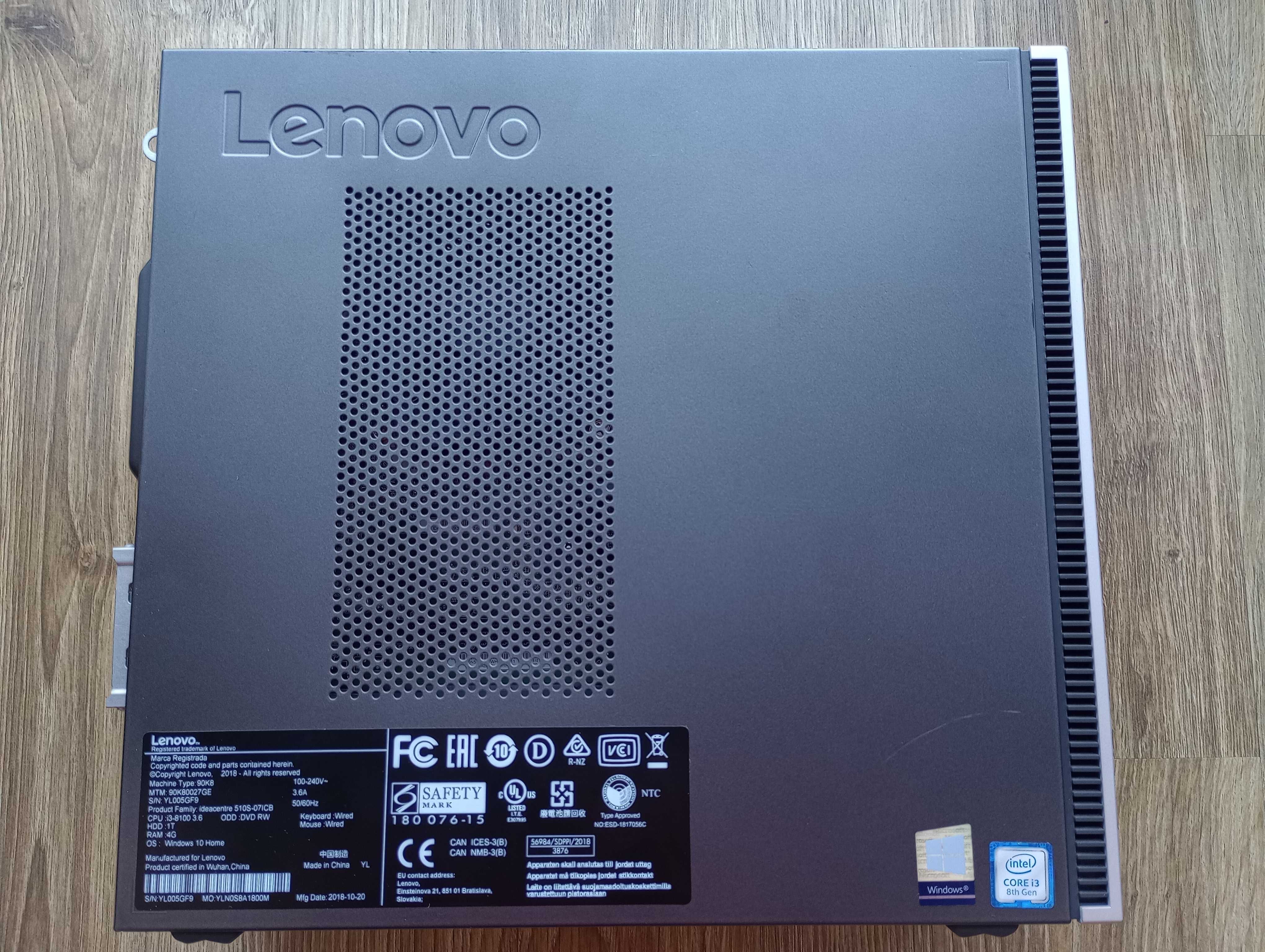 Komputer stacjonarny Lenovo