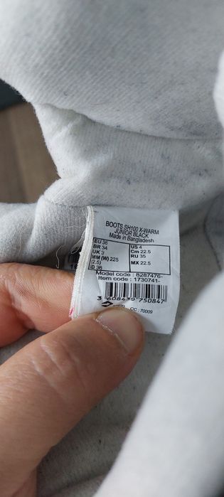 Buty śniegowe decathlon