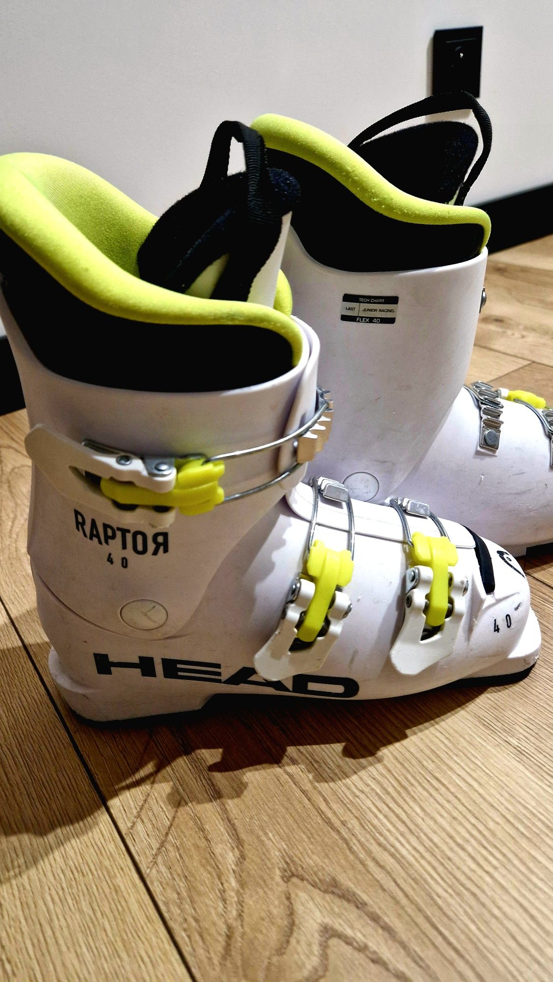 ZESTAW Narty dziecięce Head Supershape Team 117 cm buty HEAD Raptor