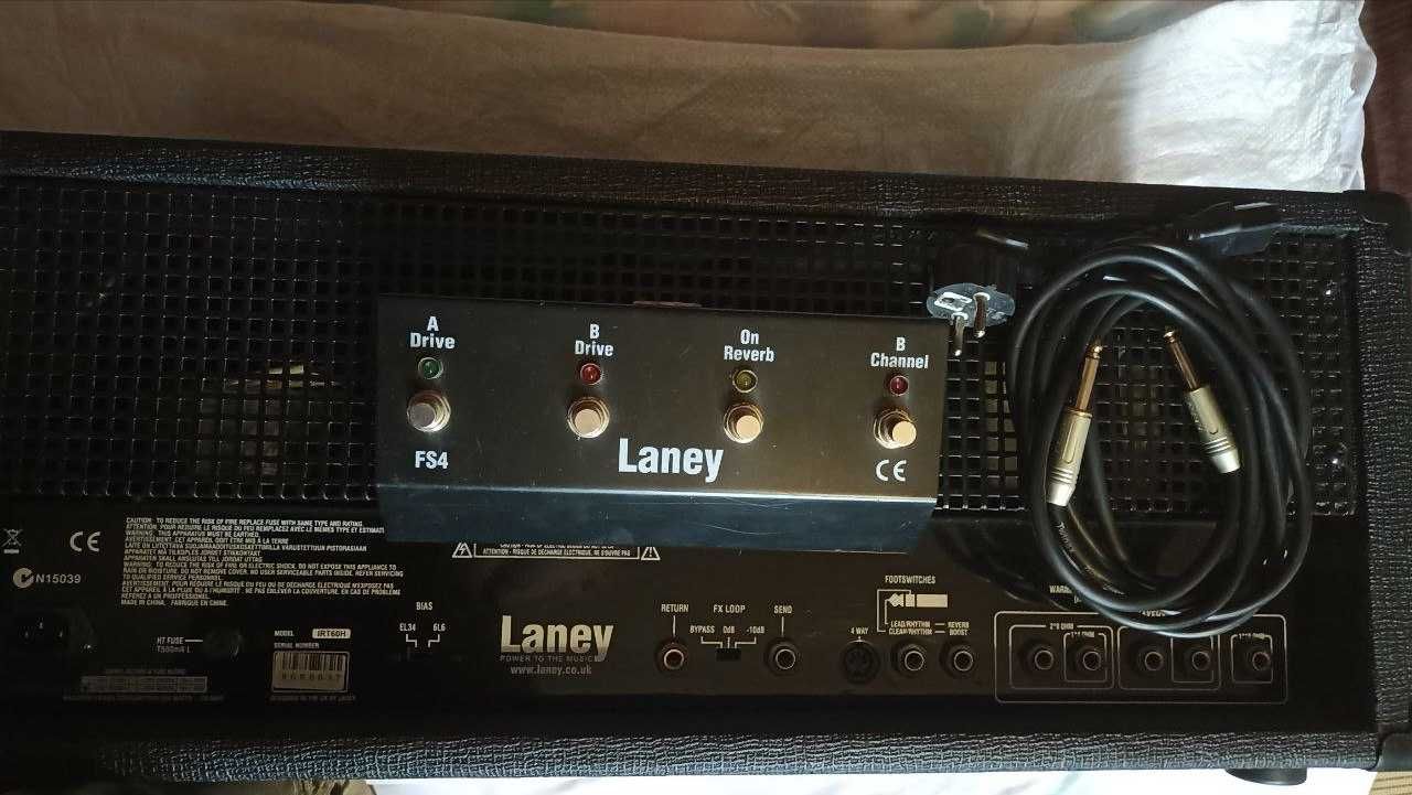 Ламповый усилитель Laney Ironheart IRT60H (универсальный гибкий звук)