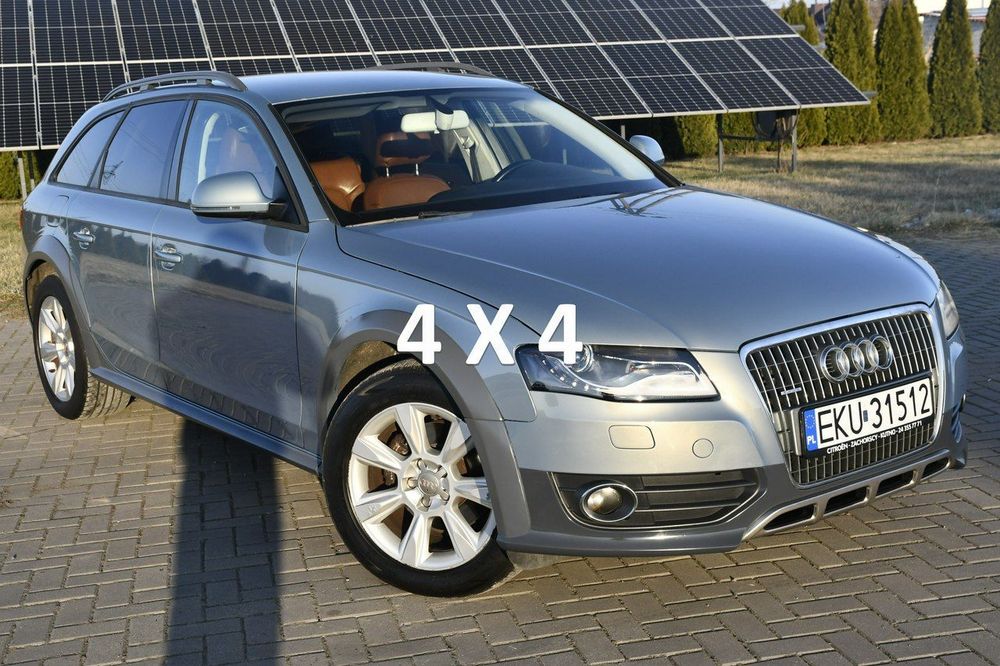 Audi A4 Allroad 2,0TDI DUDKI11 4X4,Skóry,Klimatronic 2 str.Quattro,kredyt.GWARANCJA