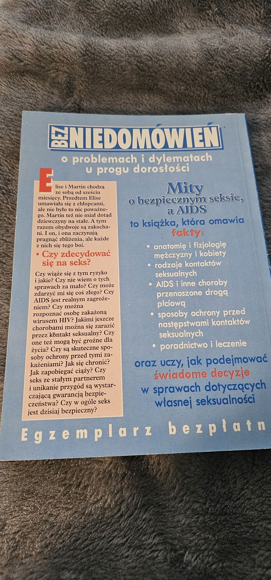 Mity o bezpiecznym seksie, a AIDS. Bez niedomówień. Elma Books
