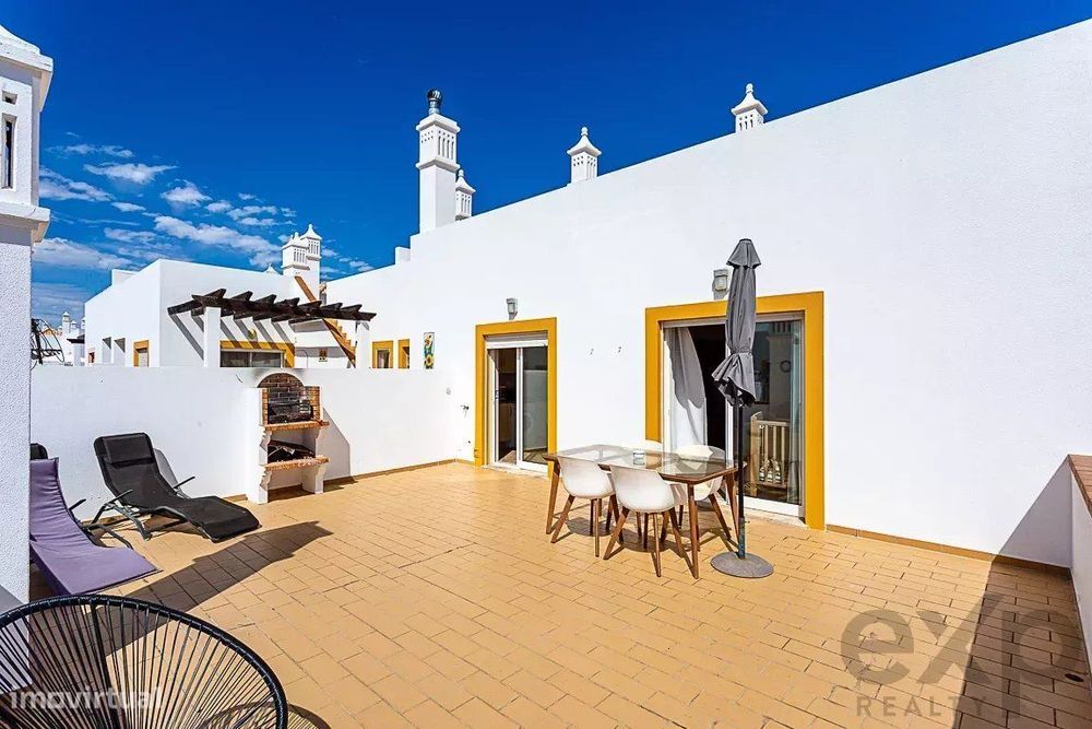 Apartamento T2 com 3 terraços privados e vistas - Cabanas de Tavira