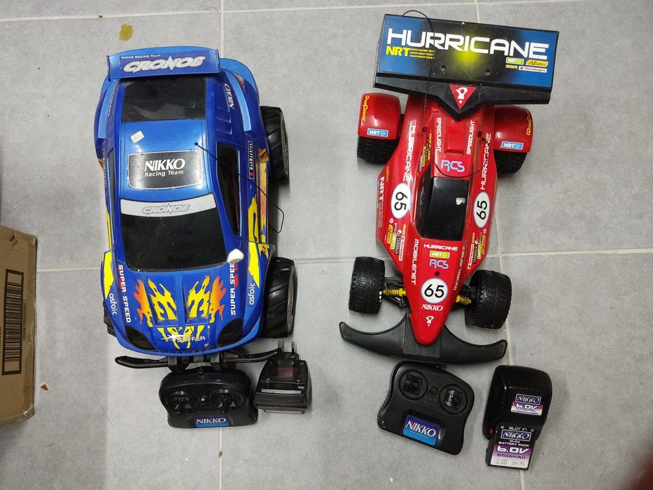 Nikko carros antigos bateria