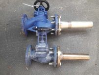 Клапан запорный фланцевый ARI-FABA-Plus  DN80-50 (сильфон)