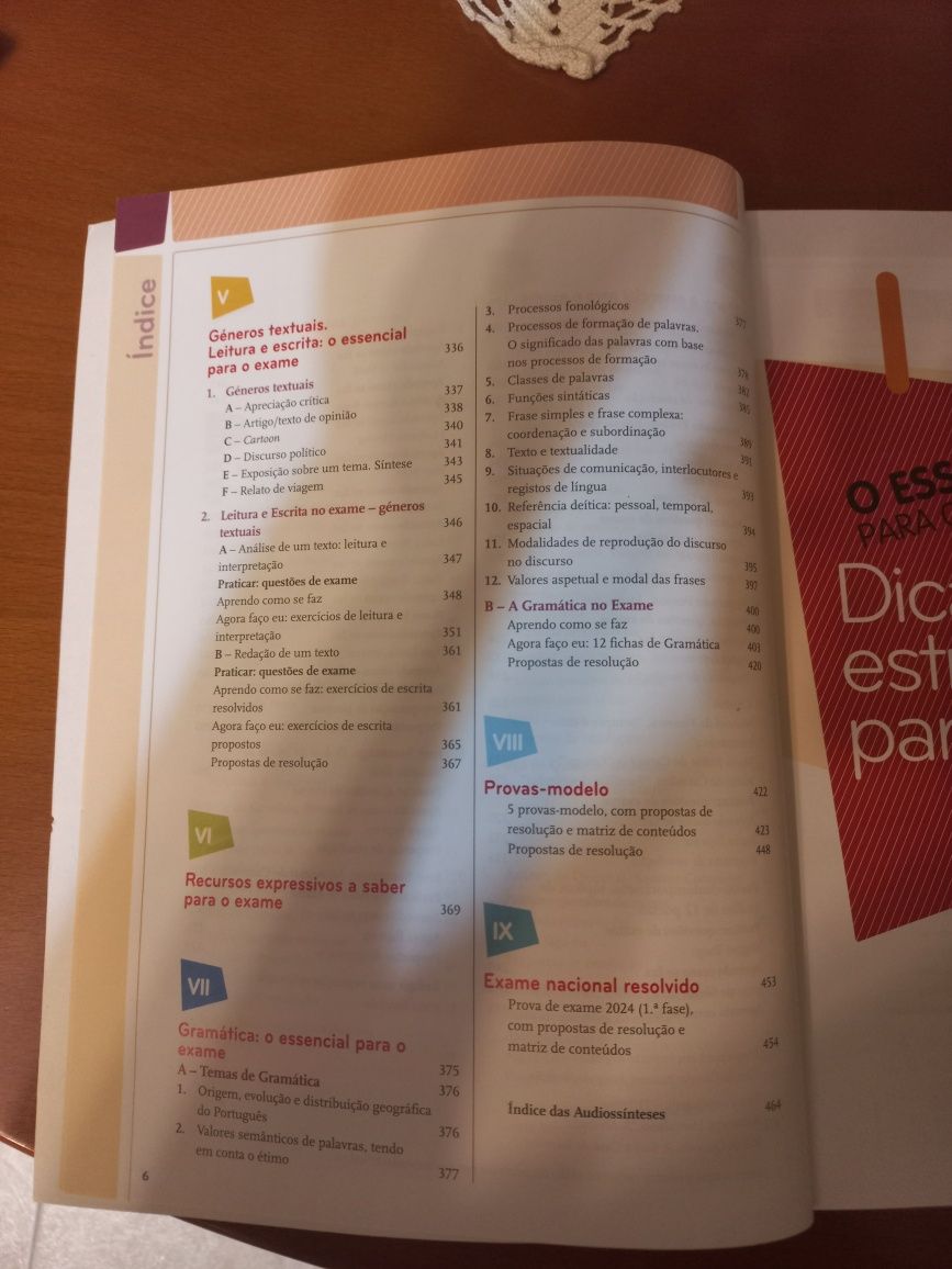 Preparação exame de português 2025