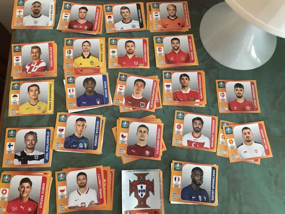 Euro2020 cromos UEFA