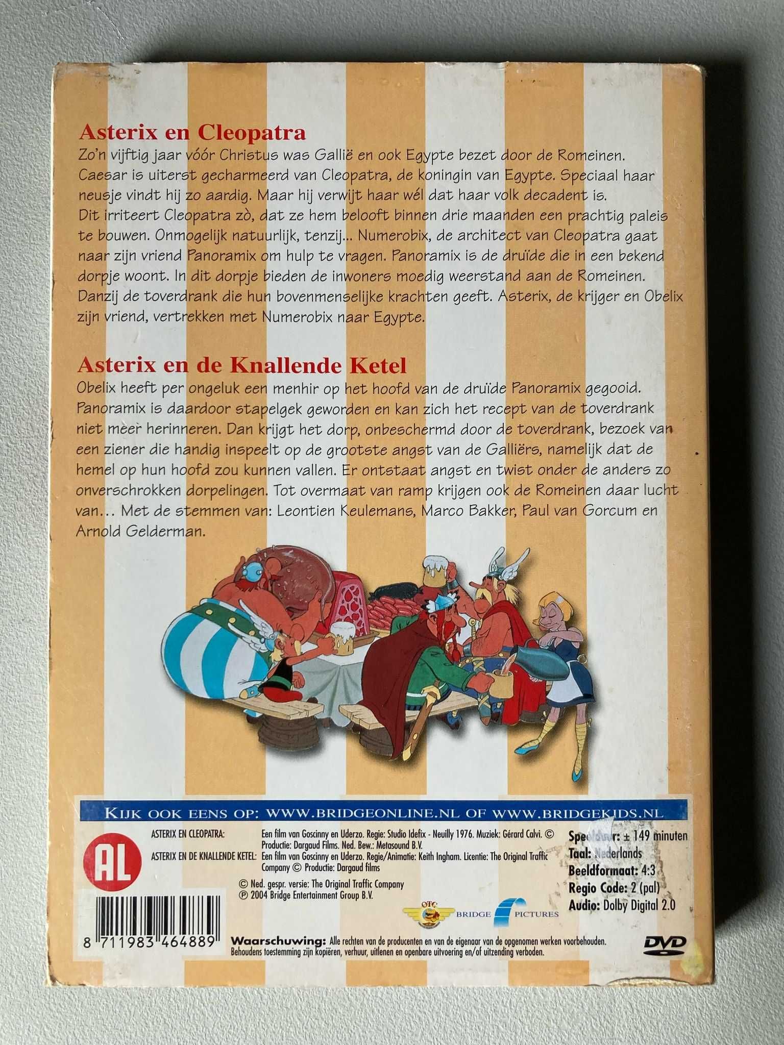 [DVD] Asterix en Cleopatra | Asterix en de Knallende Ketel