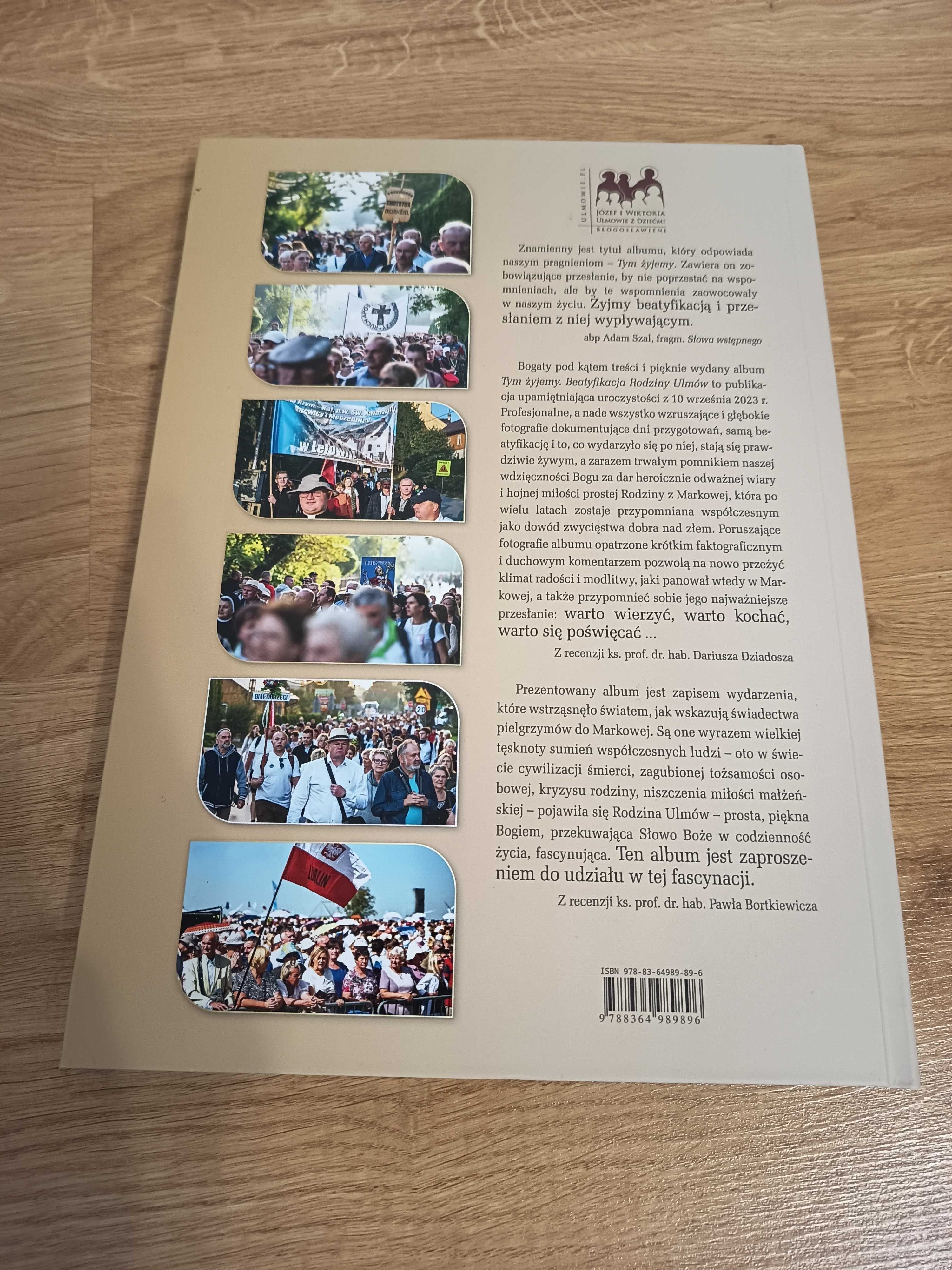Album "Tym Żyjemy Beatyfikacja Rodziny Ulmów"