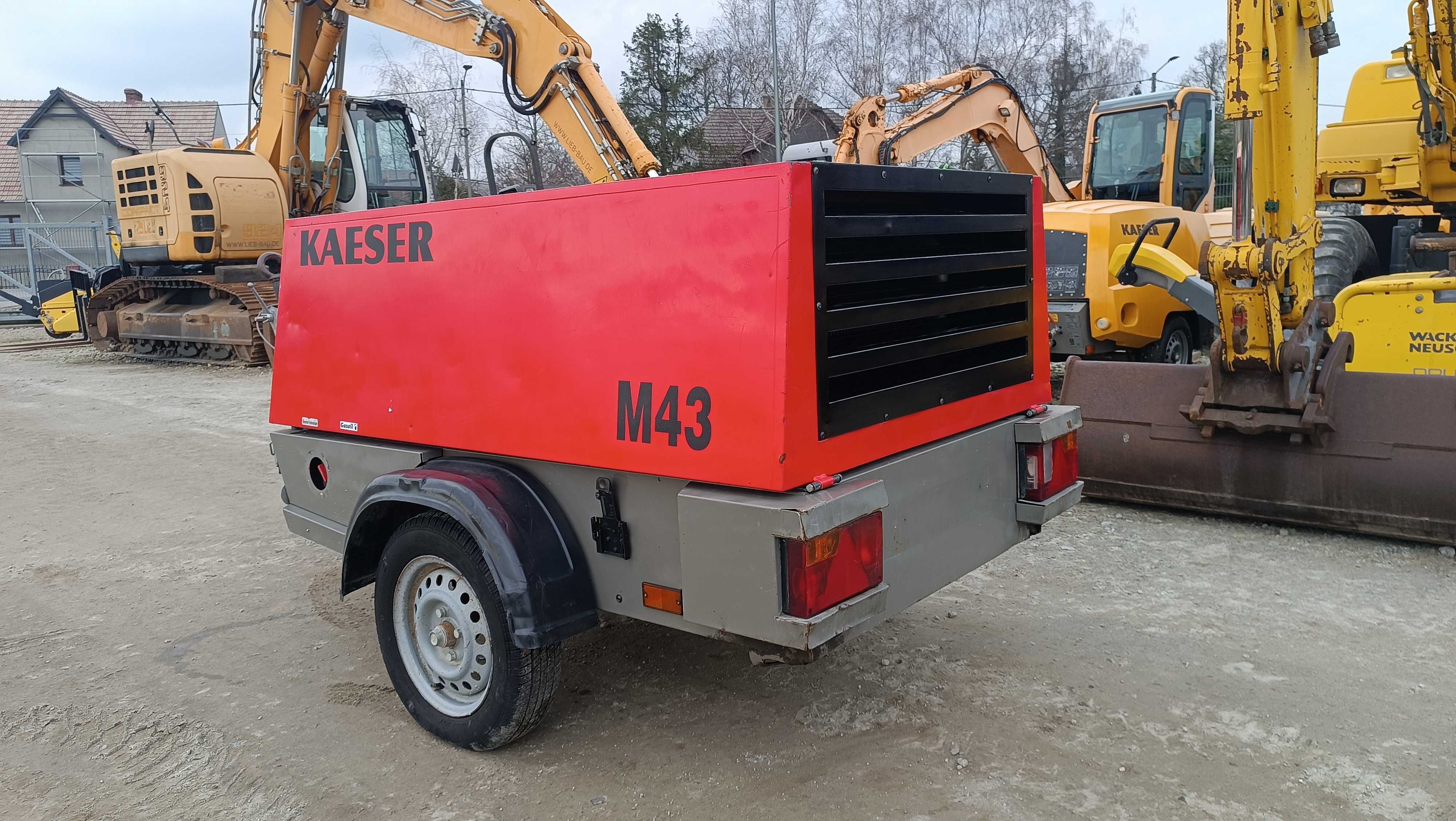 Kompresor KAESER M43 / 13r! / M 50 52 55  Atlas Copco xas 88 68