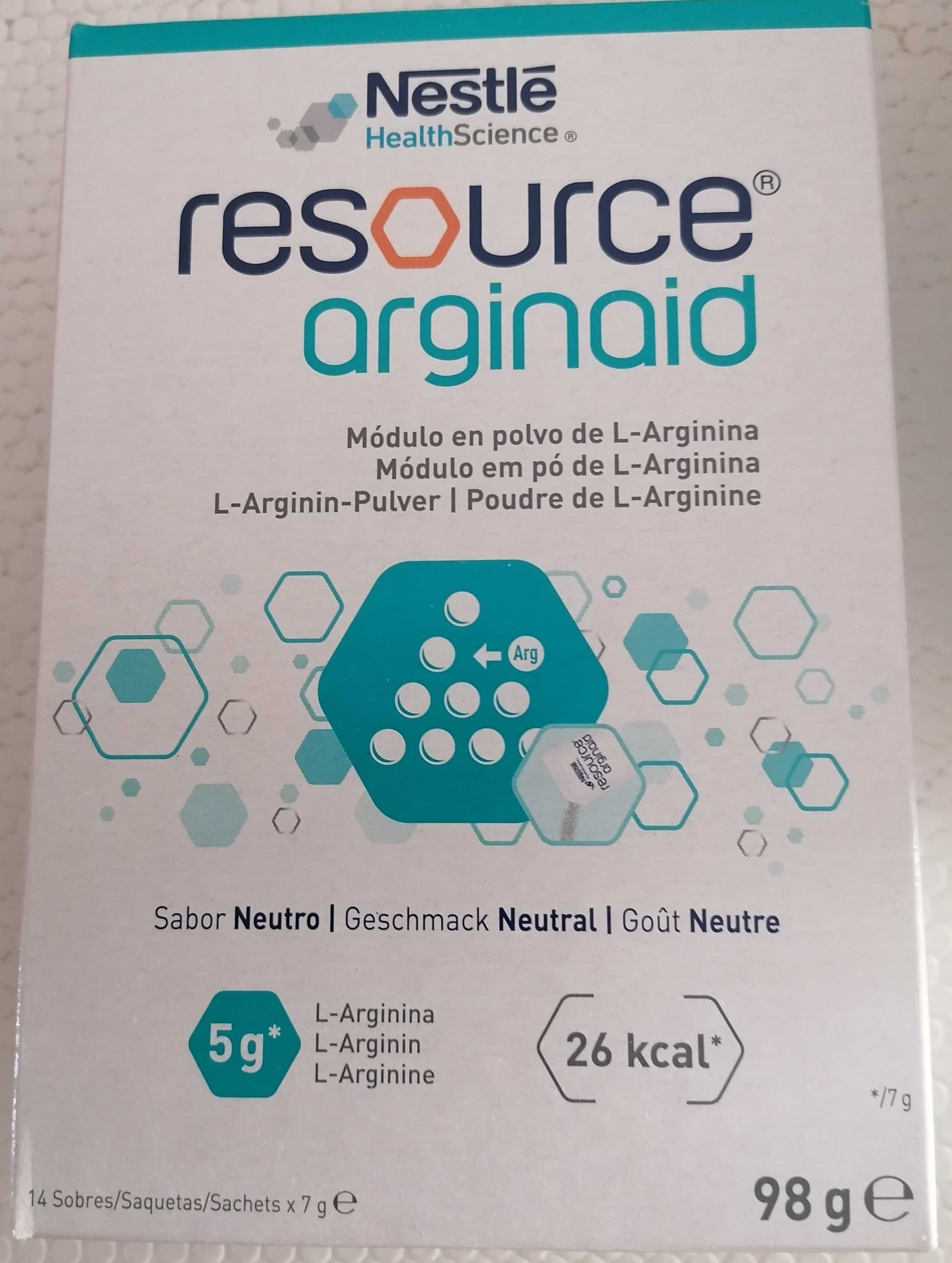 Suplemento Ressource Arginaid, cada 15€ (oferta de portes)