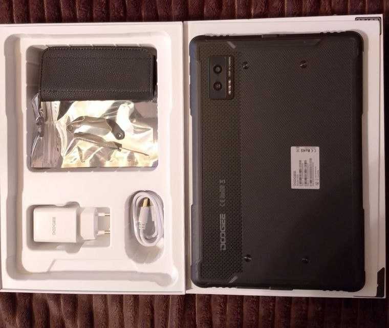 Tablet Doogee R08. 16Gb(8+8)/256Gb, 7680Маh, 13Mp, Dual SIM 4G+WiFi