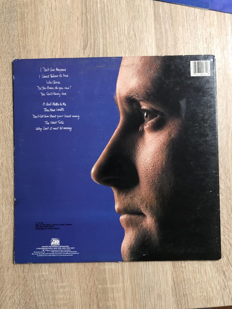 Phil Collins Hello, I Must Be Going! USA EX+