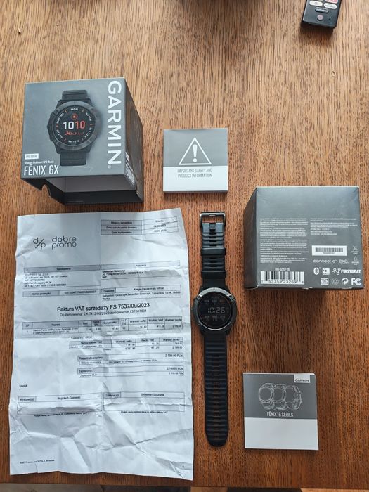 Garmin Fenix 6 x pro solar