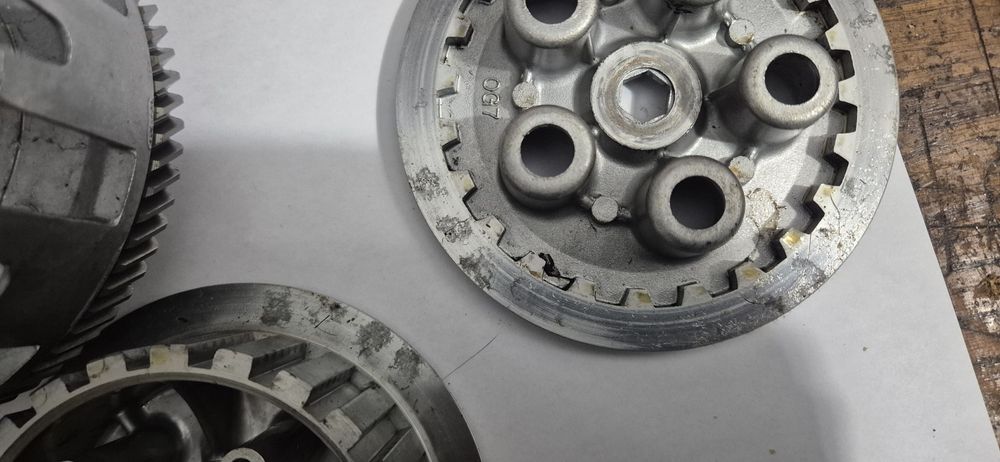 Embraiagem yamaha dtr 125 original, cesto,cepo ,prato de encosto como