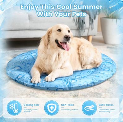 mata chłodząca dla psów i kotów yerloa 61 cm x
