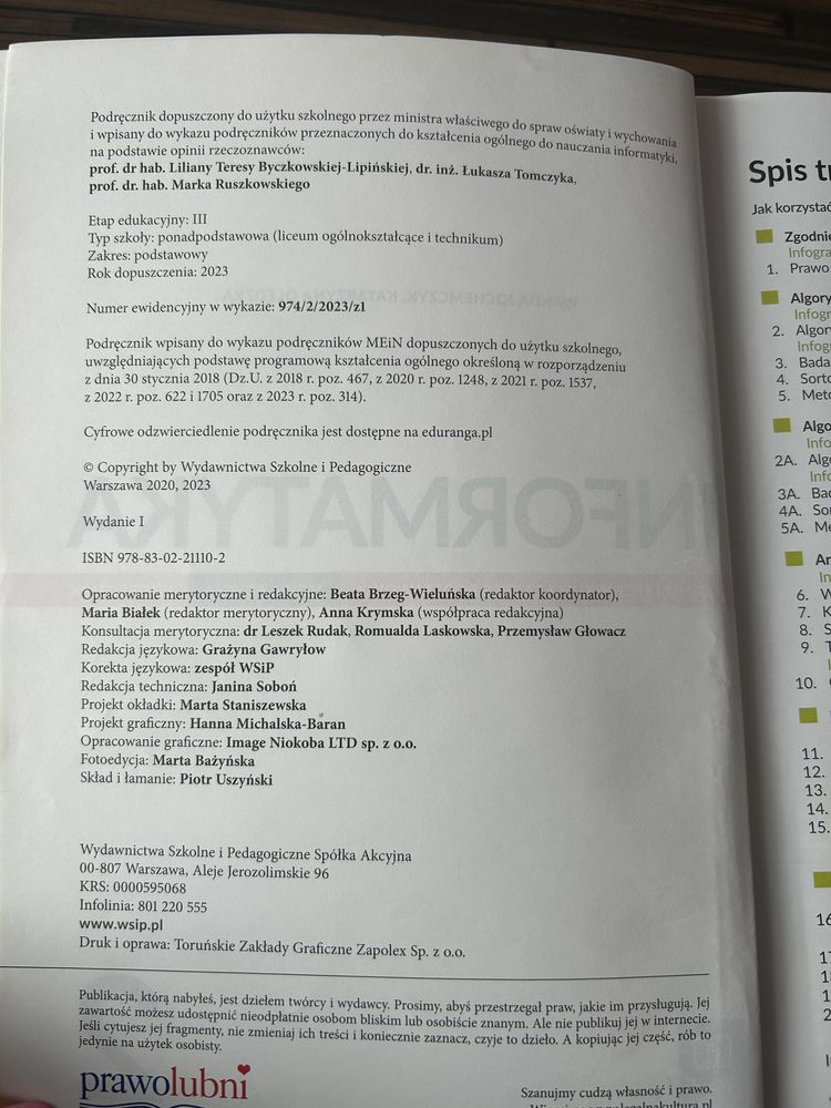Podręcznik informatyka