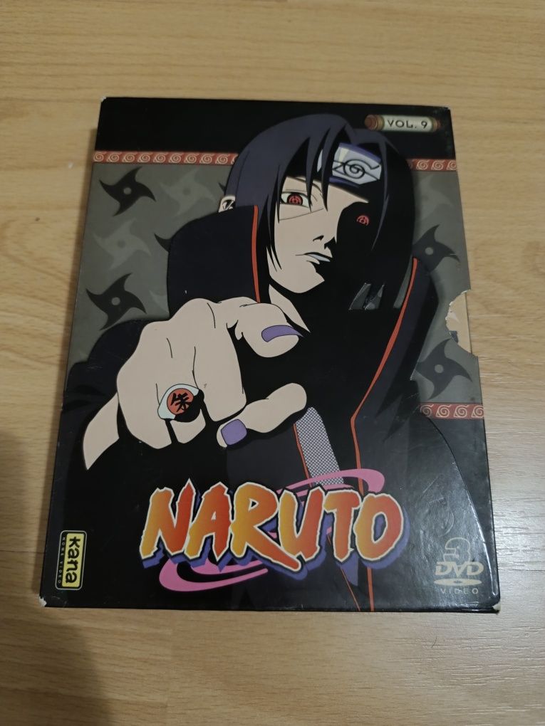 Naruto DVDs Francês
