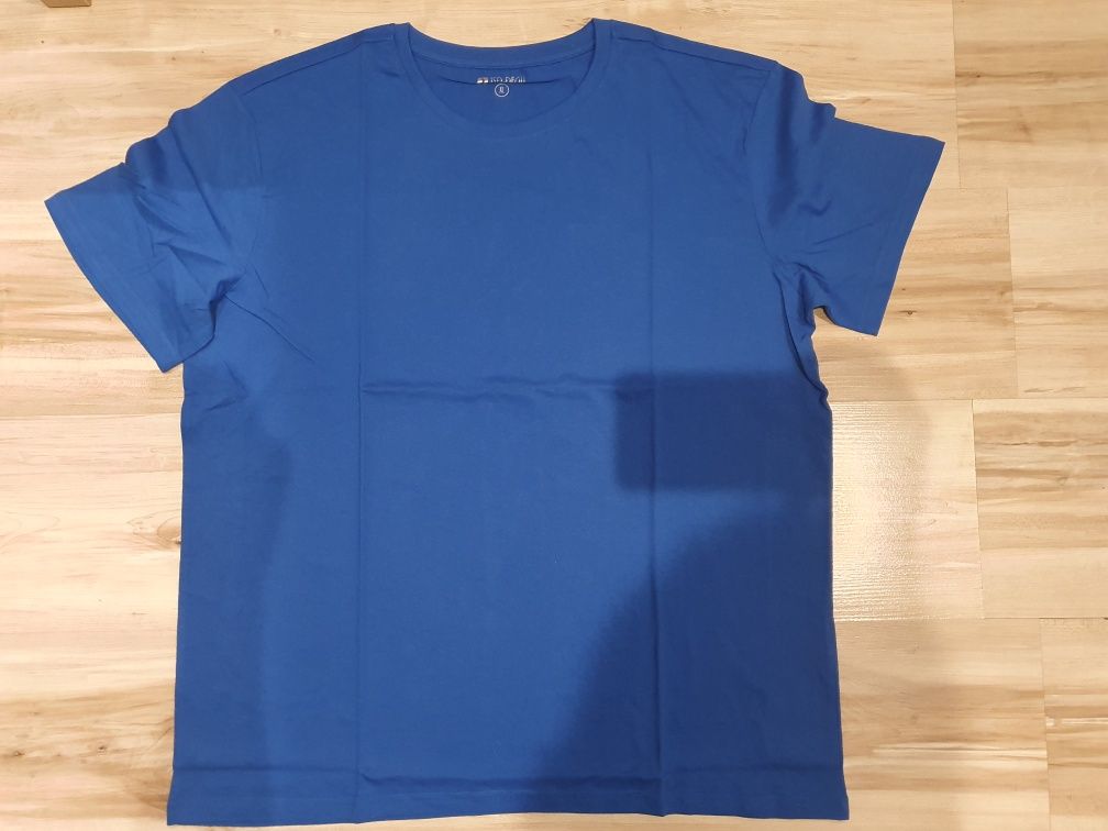 T-shirt niebieski XL