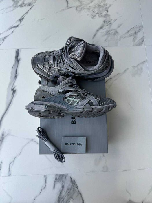 Мужские кроссовки Balenciaga Track 2 Trainer Grey. Размеры 40-45