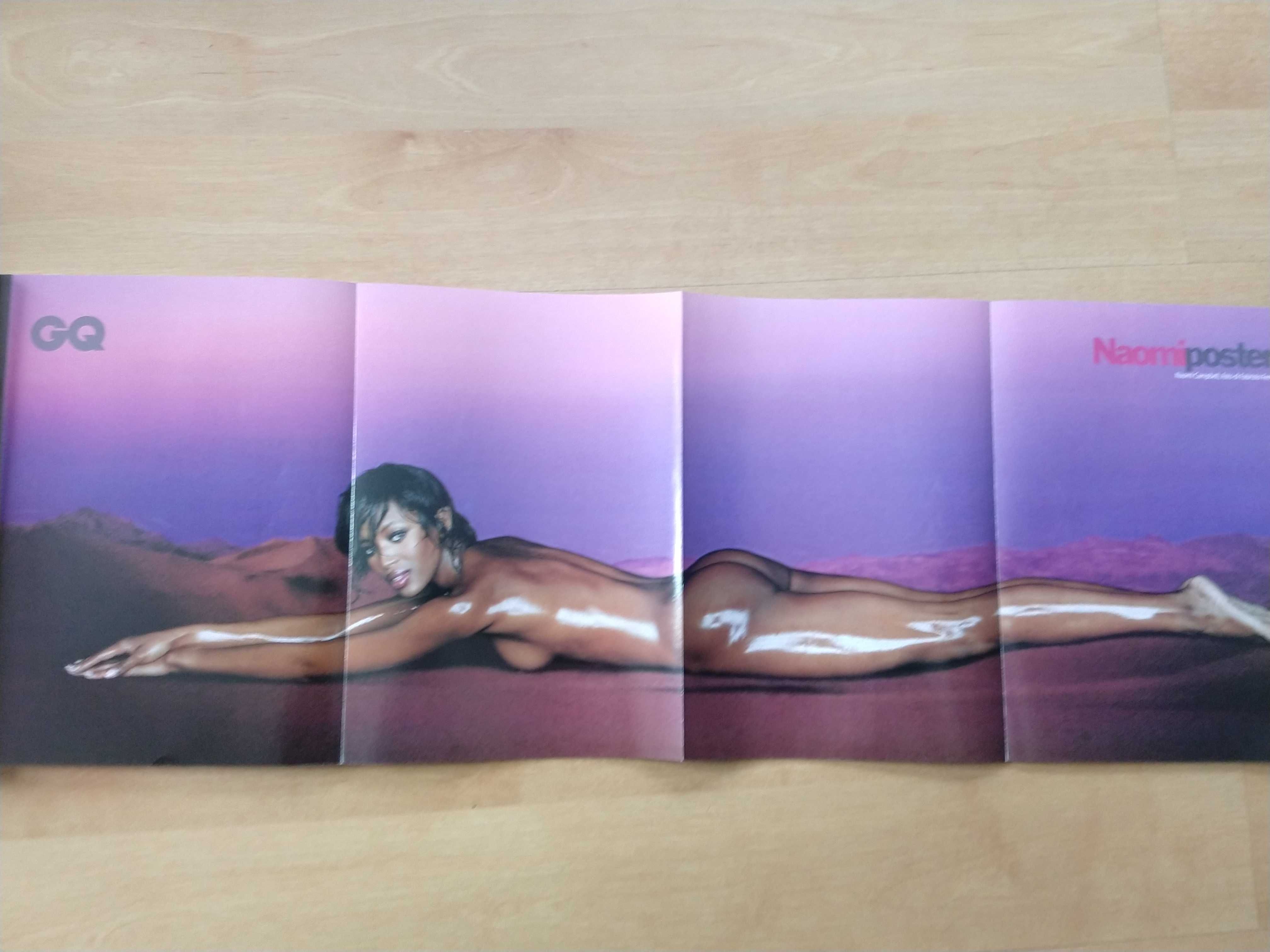 Magazyn GQ Naomi Campbell Naomillenium nr 4/2000