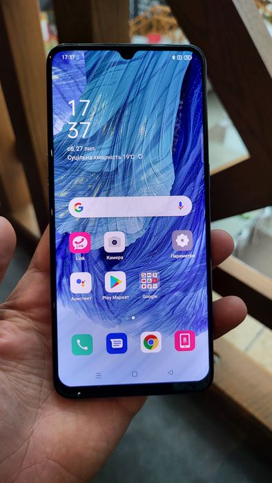 надтонкий Oppo A73 4/64 Blue