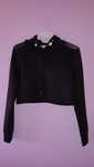 Sweatshirt crop top