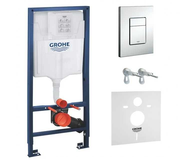 Інсталяція для унітазу GROHE RAPID SL комплект 4-в-1 38772001+37131000