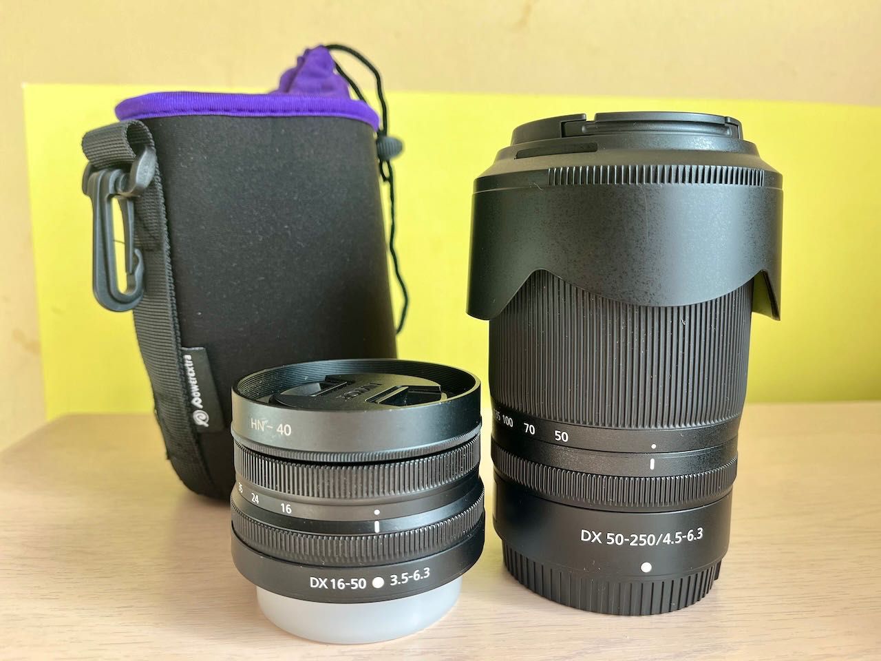 Оптика та адаптери для Nikon Z DX
