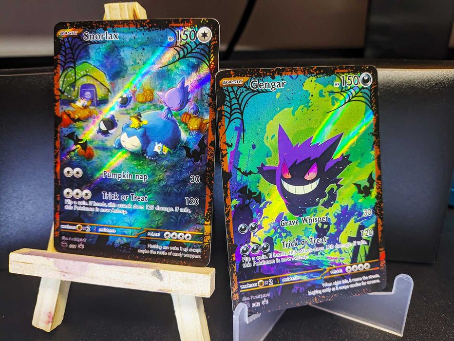 Zestaw Halloween – Snorlax & Gengar (Holo)