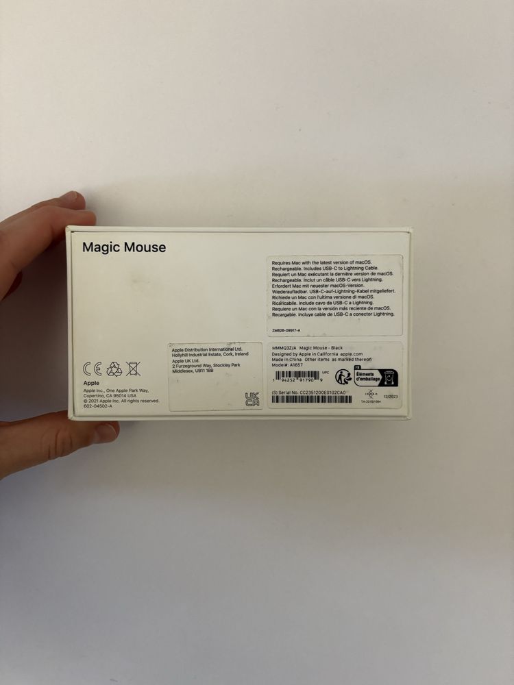 Мишка Magic Mouse 2 (USB-C)