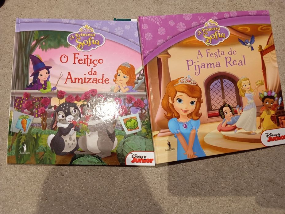 2 Livros Princesa Sofia (Disney Junior)