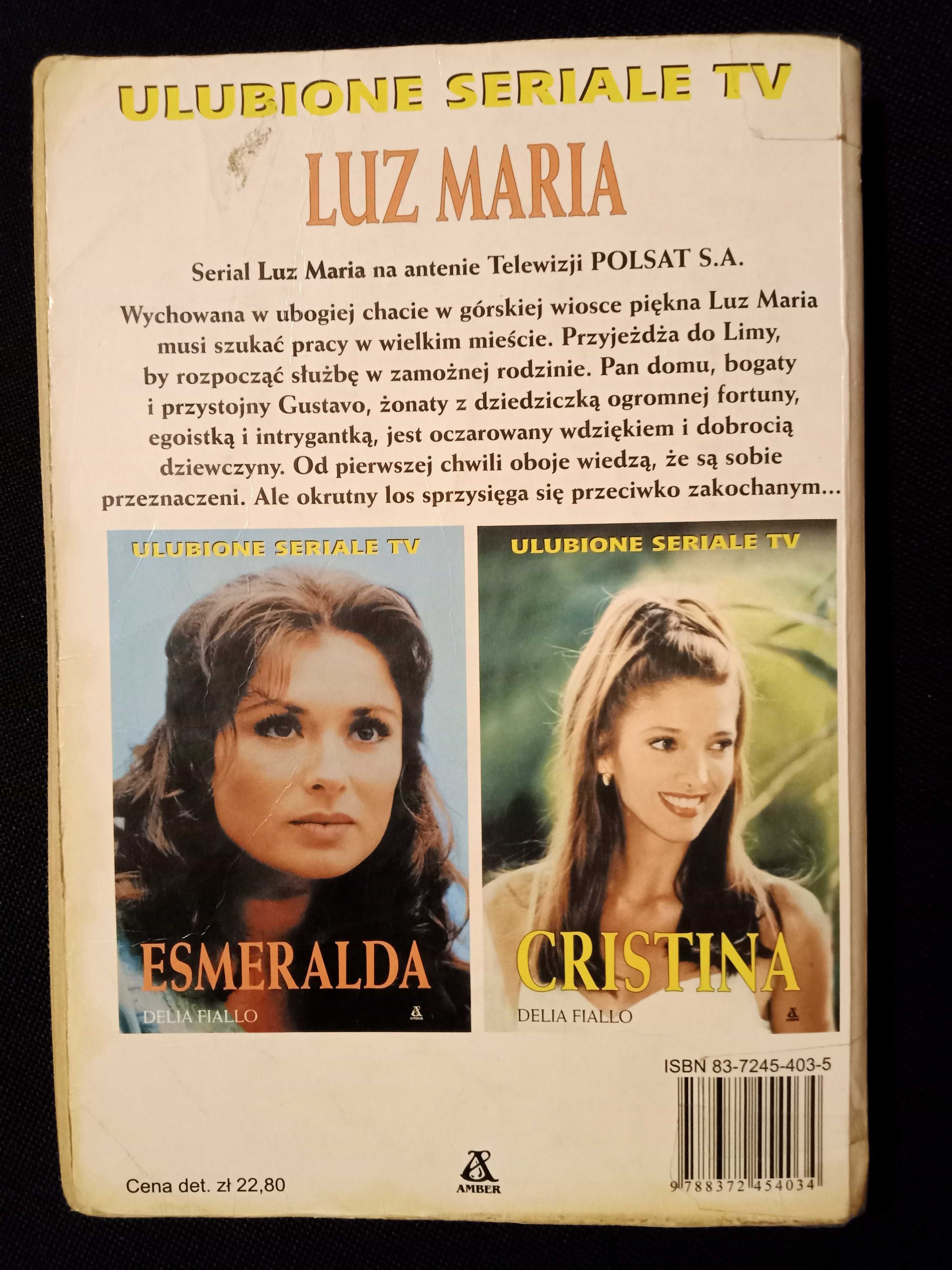 Luz Maria książka seriale Delia Fiallo