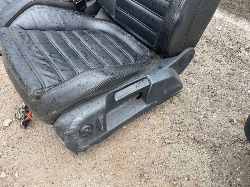 Сидіння volkswagen passat b6 recaro шкіра сиденья пасат б6 європа