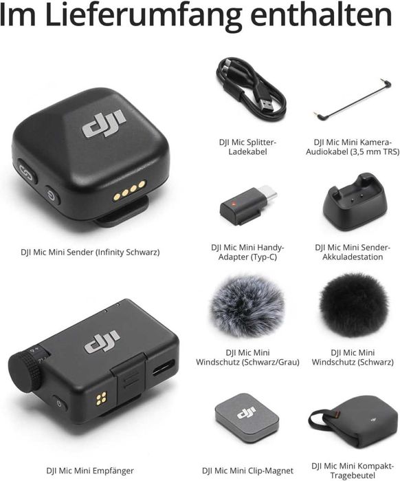 DJI Mic Mini 1 TX + 1 RX