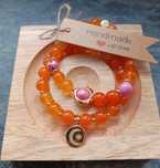 Bransoletki 2w1 z kamienia naturalnego Handmade