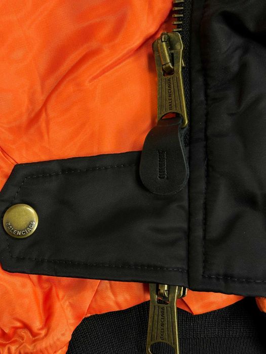Бомбер Balenciaga чорна куртка черная курточка opium black S L M WFP