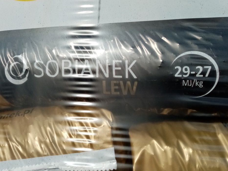 Ekogroszek SOBIANEK LEW 29-27 MJ.. pellet poltarex,