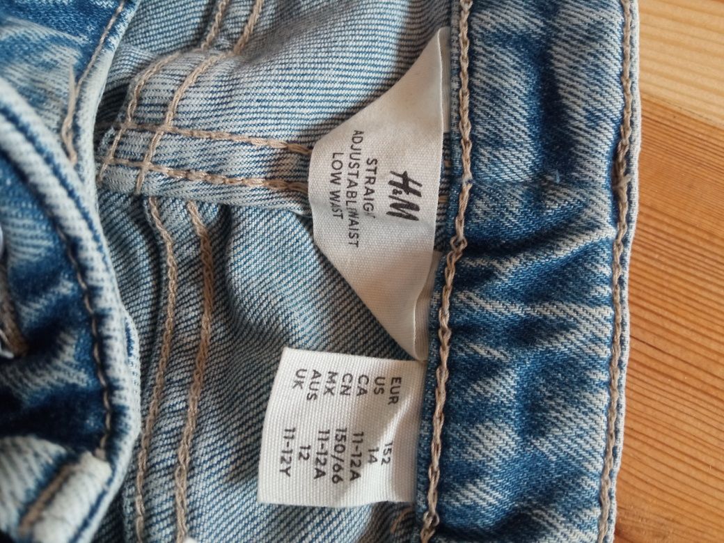H&M jeansy 154 wzrostu