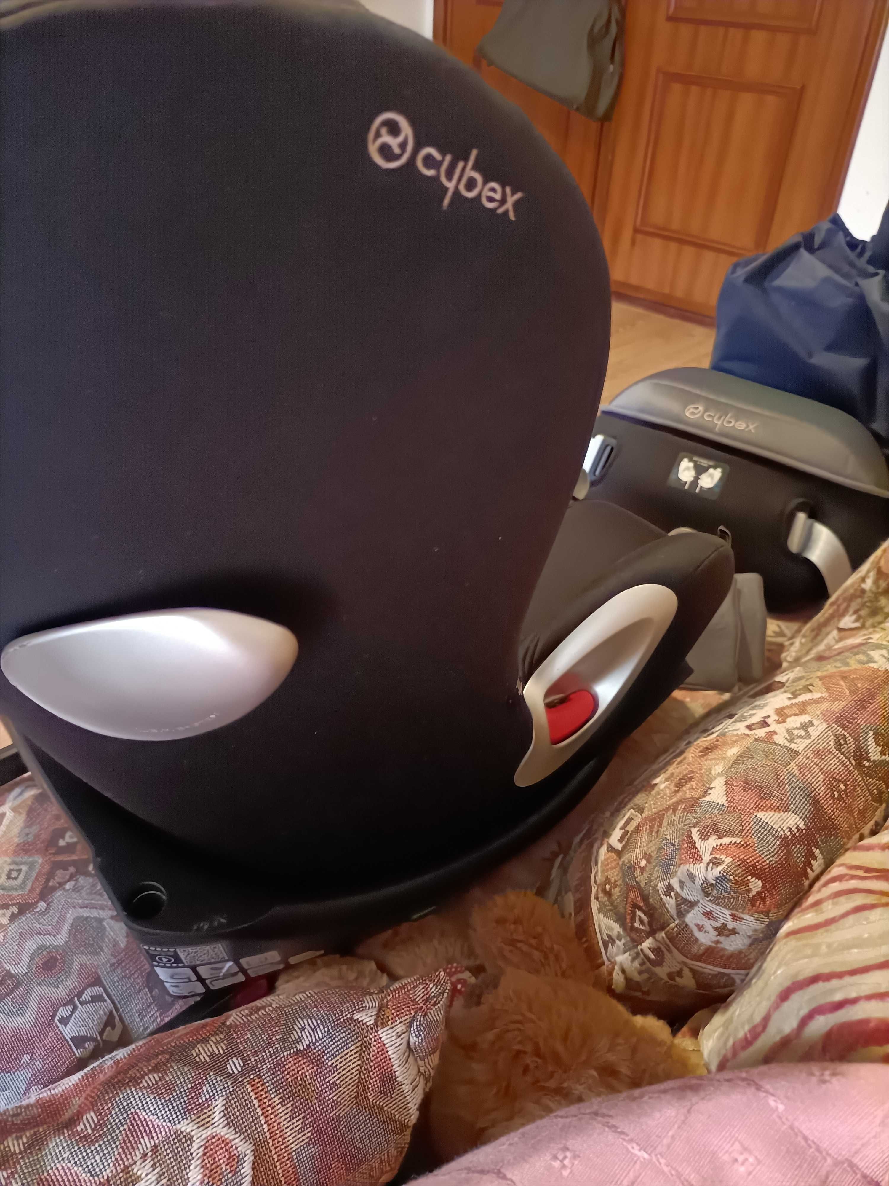 Cadeira Auto Cybex Sirona Platinum Gr. 0+ ,1 com Isofix e Rotativa