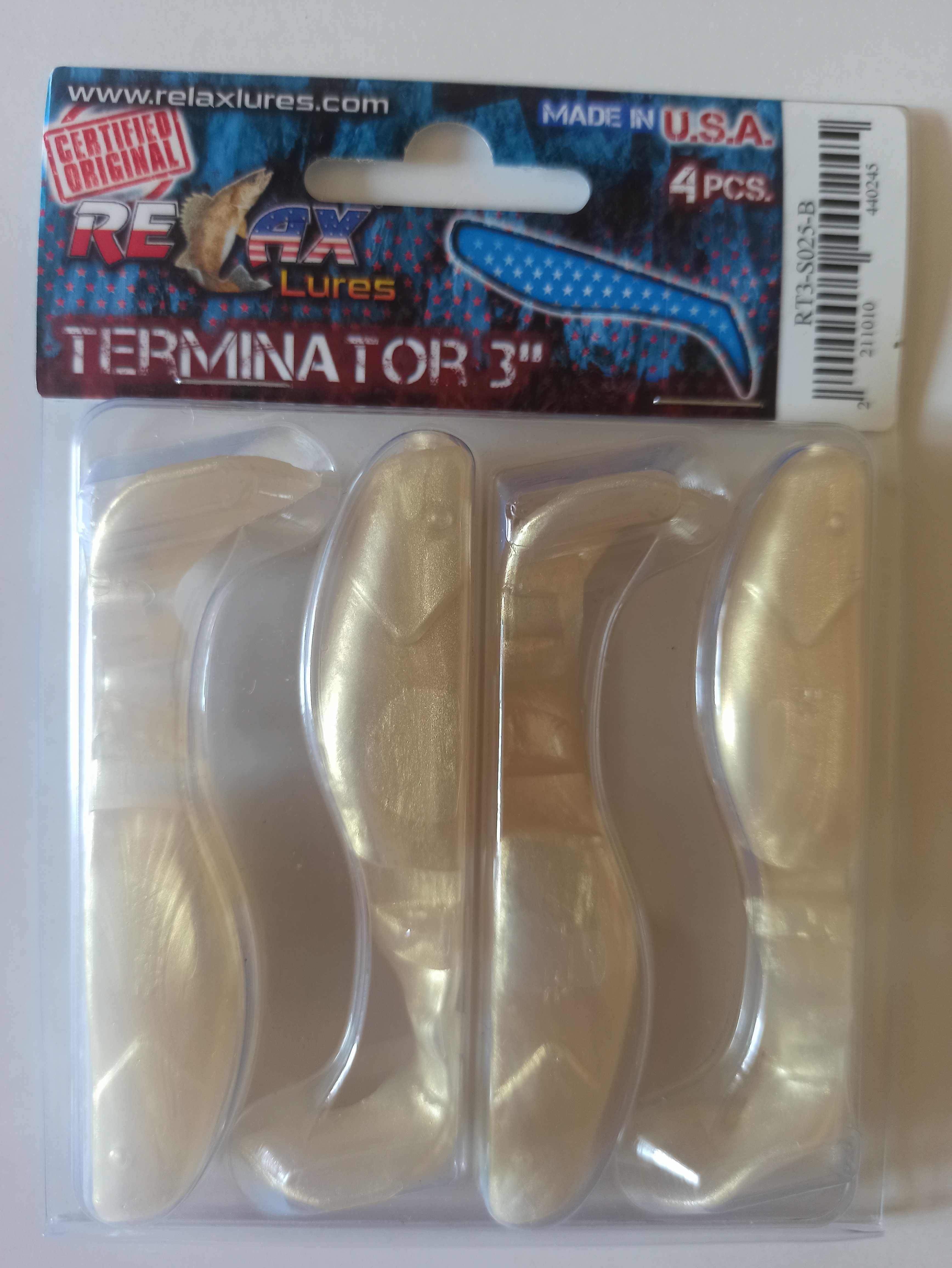 Guma Relax Terminator 3" 7,5 cm S025 4 szt. !