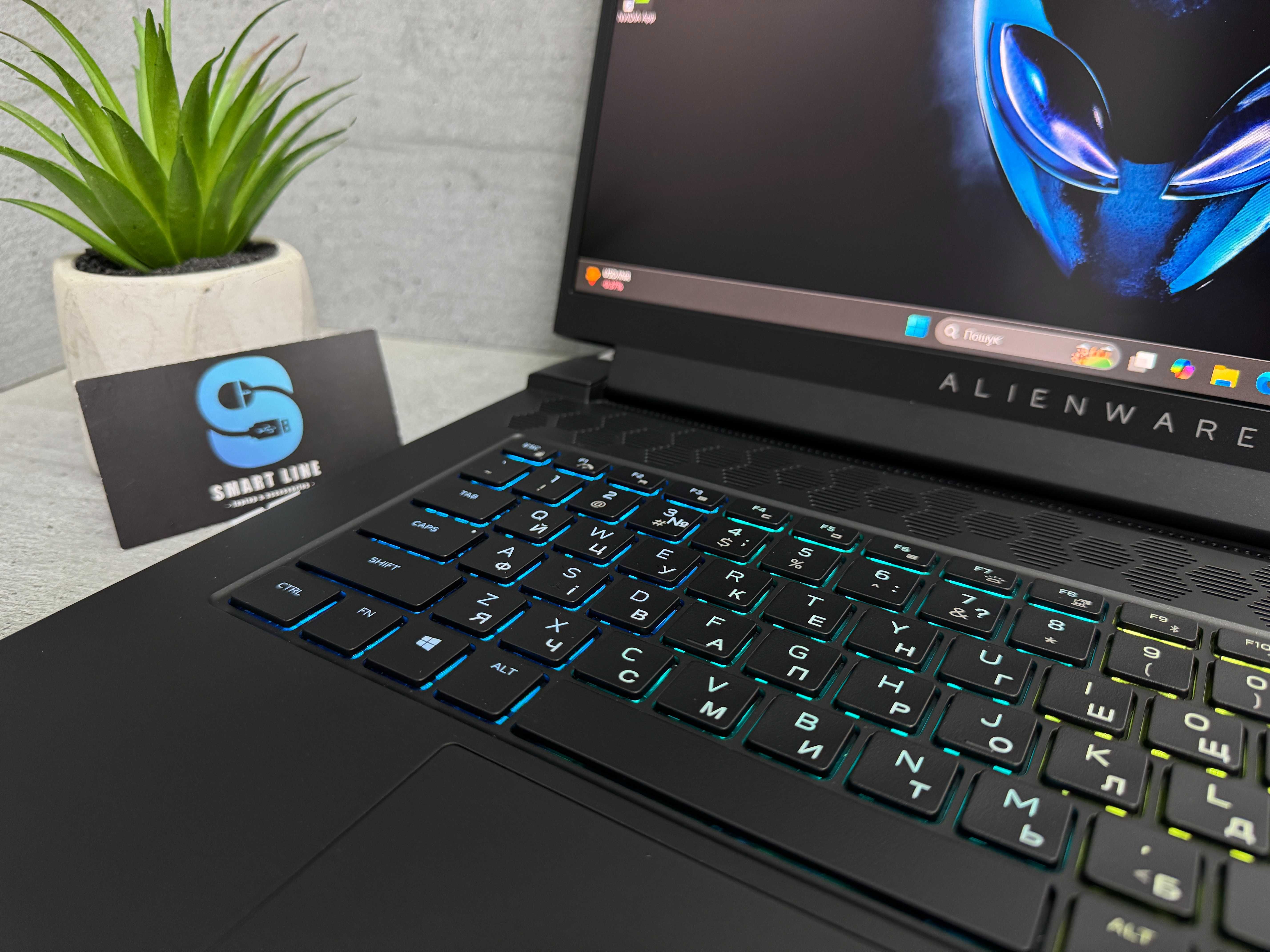 i7-11800H/Ігровий ноутбук Dell Alienware m15 R6/RTX 3070/512 ssd/360Hz