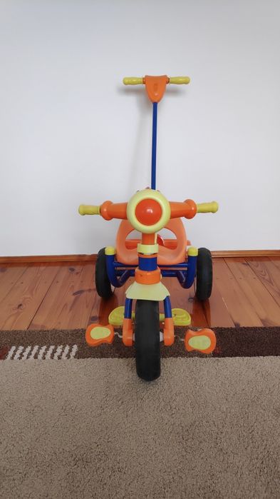 Rowerek trójkołowy, spacerowy, pchacz.