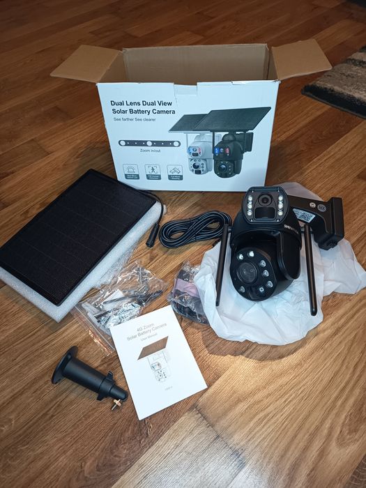 Kamera Dual Lens Solar 4G – nowa
