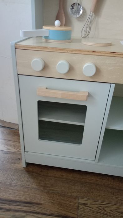 Kuchnia dziecięca do zabawy piękne pastelowy kolor