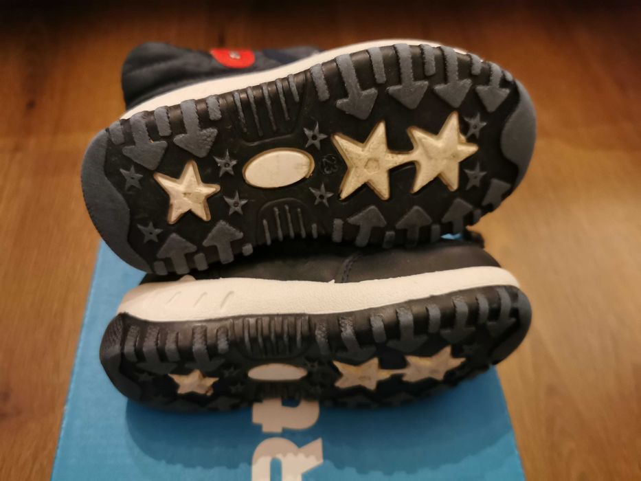 Cortina Śniegowce Dziecięce niebieski Rozmiar 23 i rozmiar 22