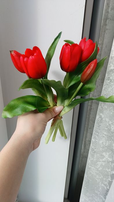 Тюльпани гелеві висота 30см